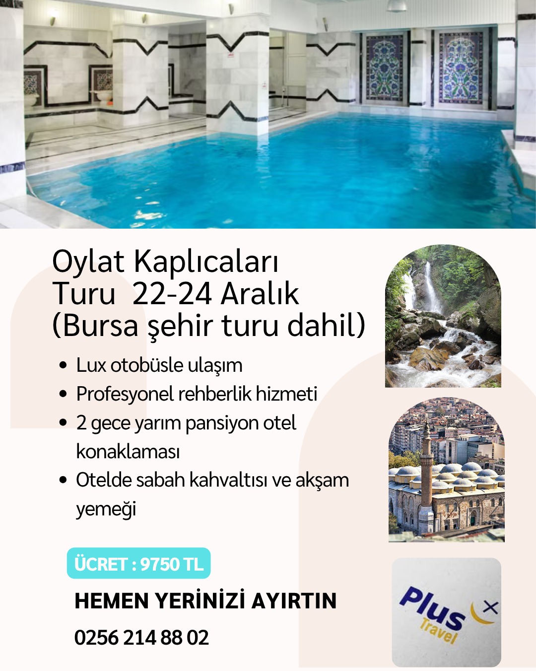 Oylat Kaplıcaları Turu Afişi